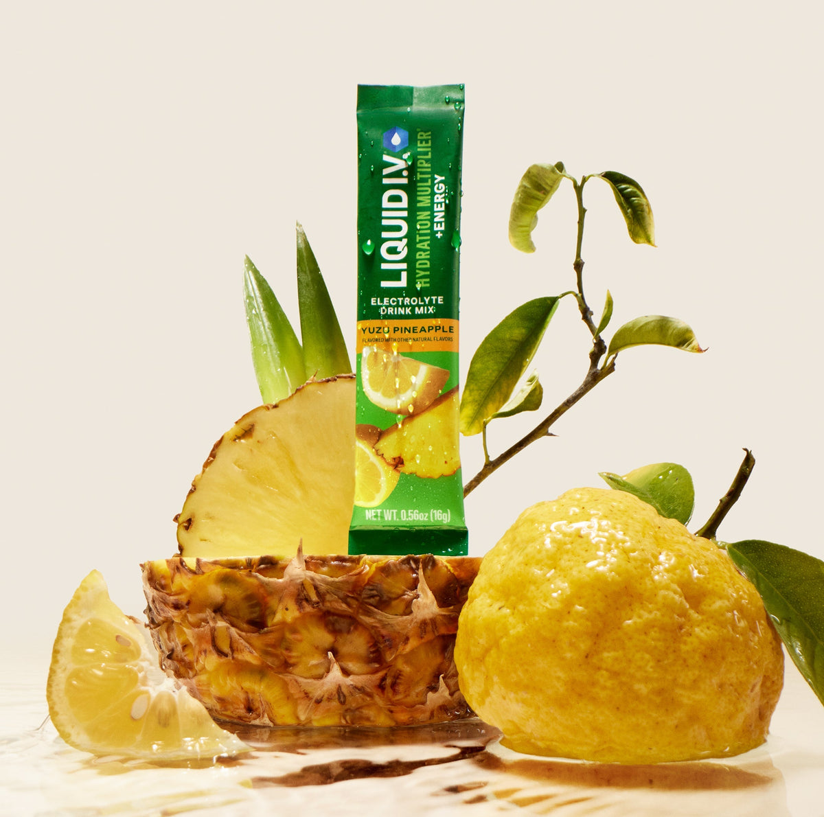 Yuzu Pineapple Hydration Multiplier® +Energy Hydration Made Simple