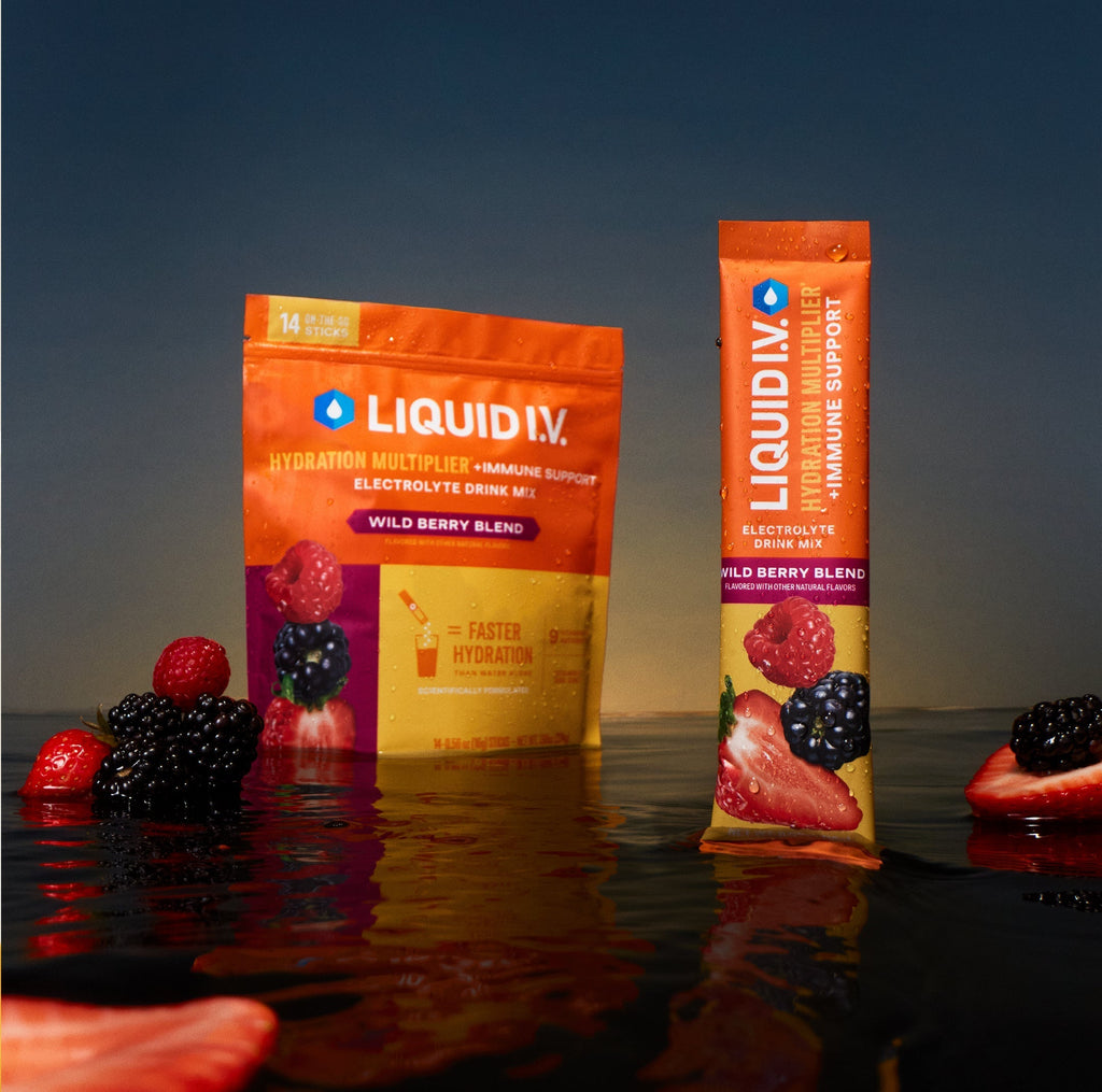 Wild Berry Blend Hydration Multiplier® +Immune Support Your Hydration Lineup for Days Away