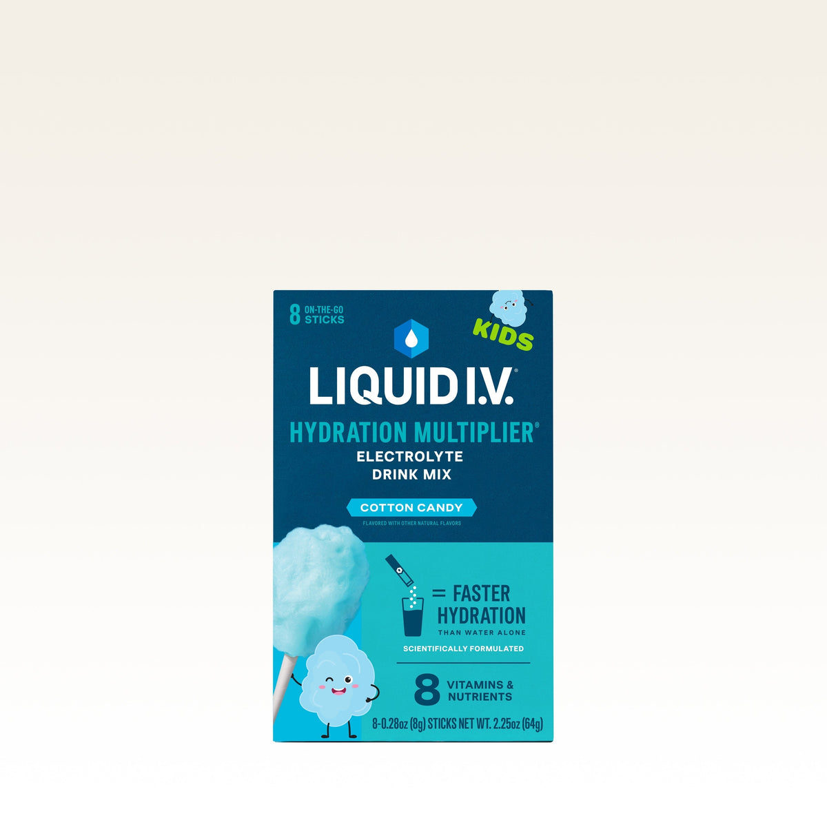 Cotton Candy Hydration Multiplier® For Kids An Addition to Your Water Routine