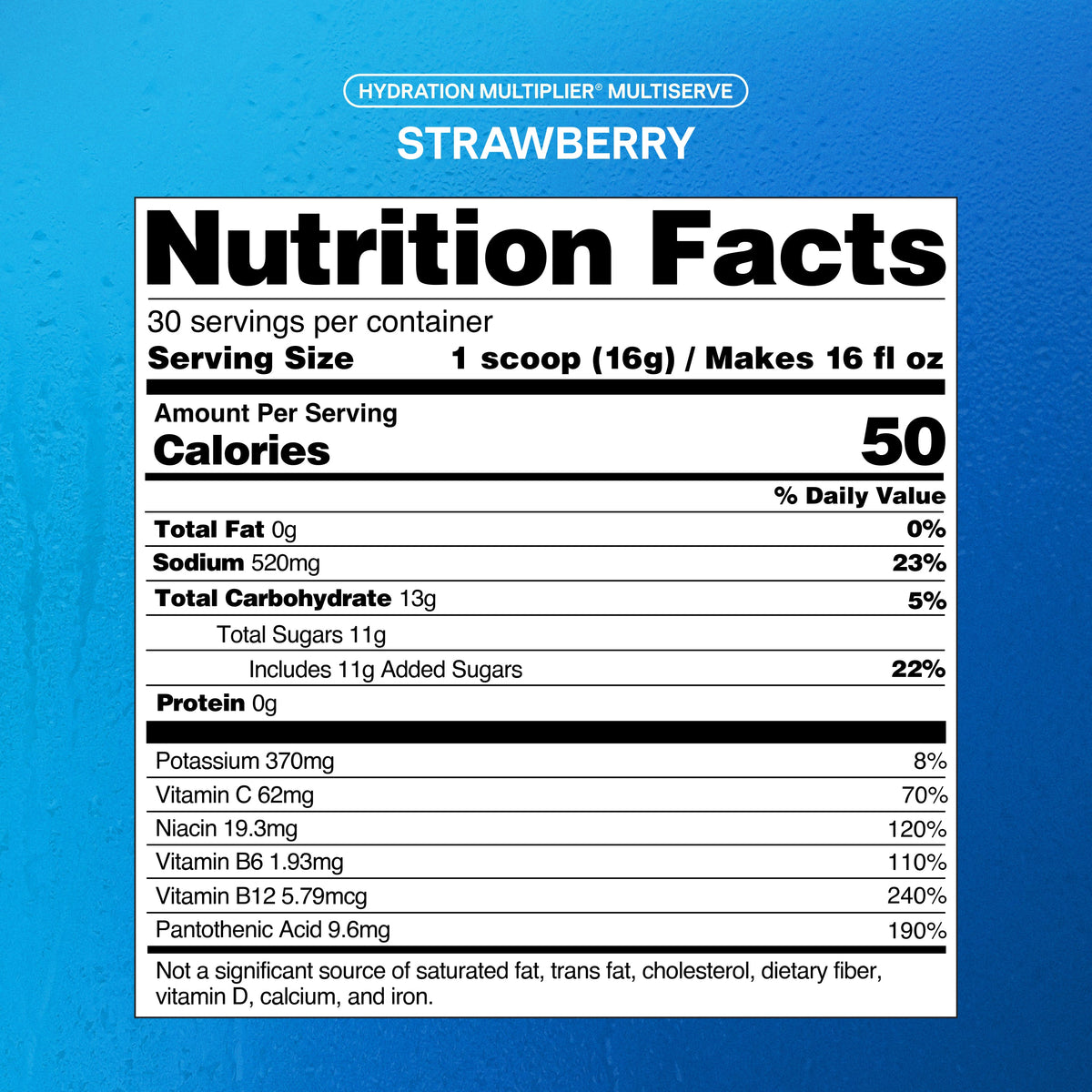 Hydration Multiplier® MultiServe Everyday Electrolyte Hydration Choices