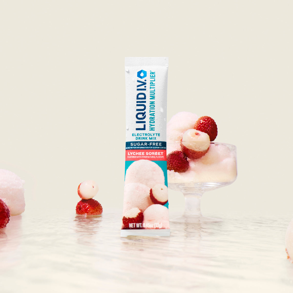 Lychee Sorbet Hydration Multiplier® Sugar-Free Your Personal Take on Electrolytes