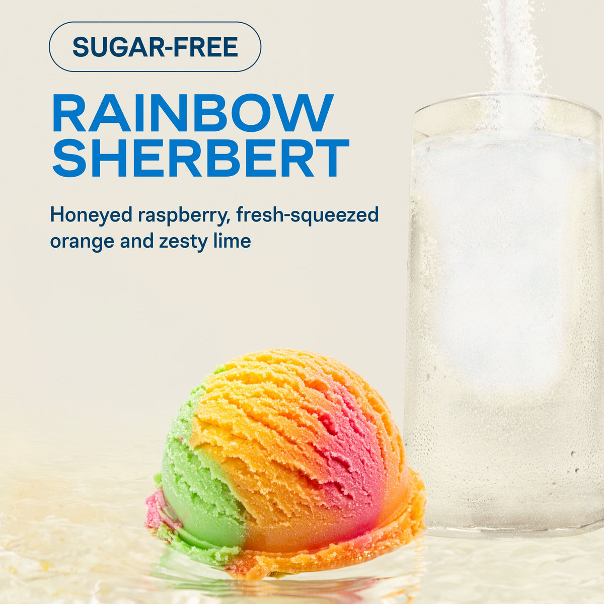 Rainbow Sherbet Hydration Multiplier® Sugar-Free Electrolytes for Your Personal Routine