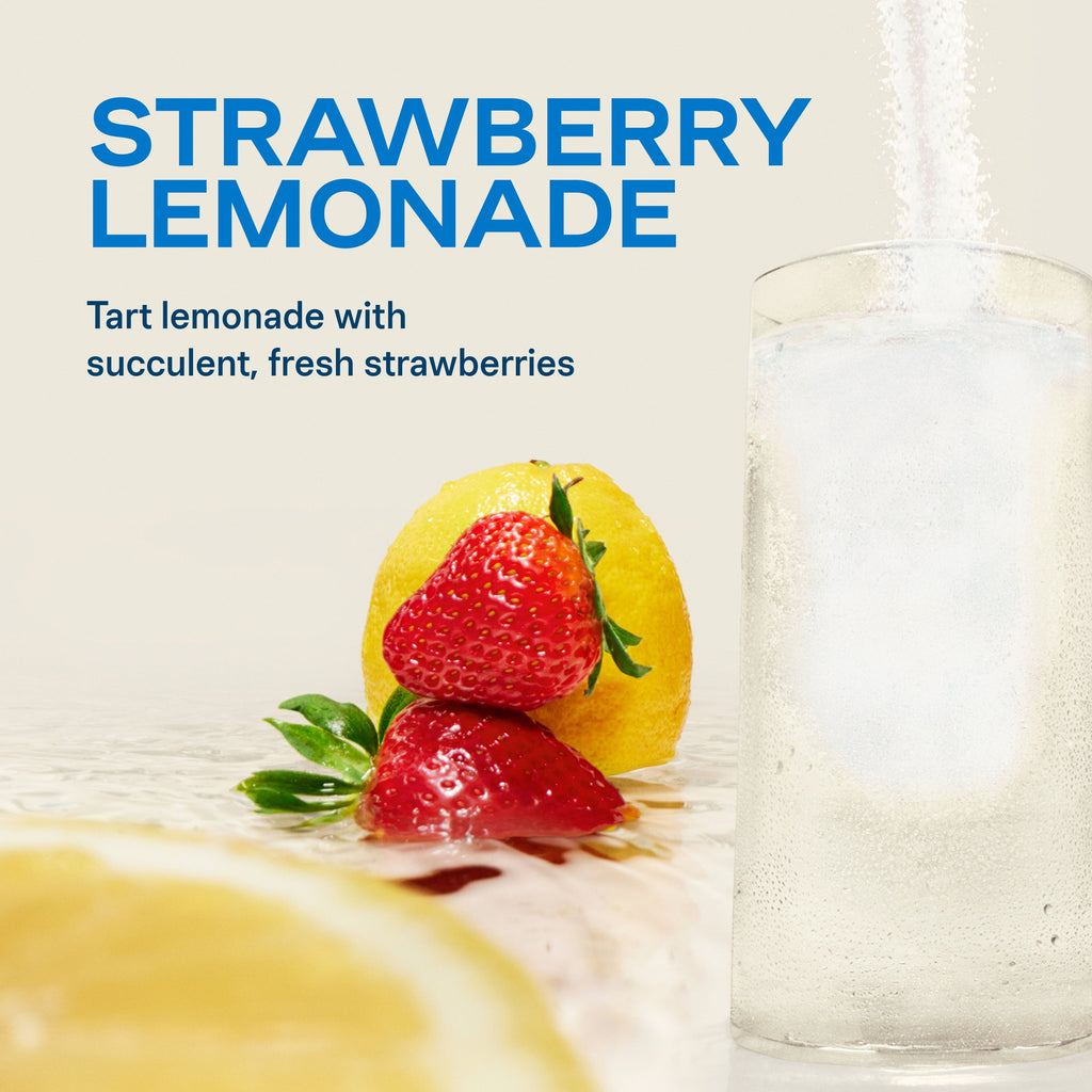 Strawberry Lemonade Hydration Multiplier® Hydration Options for Days at Home