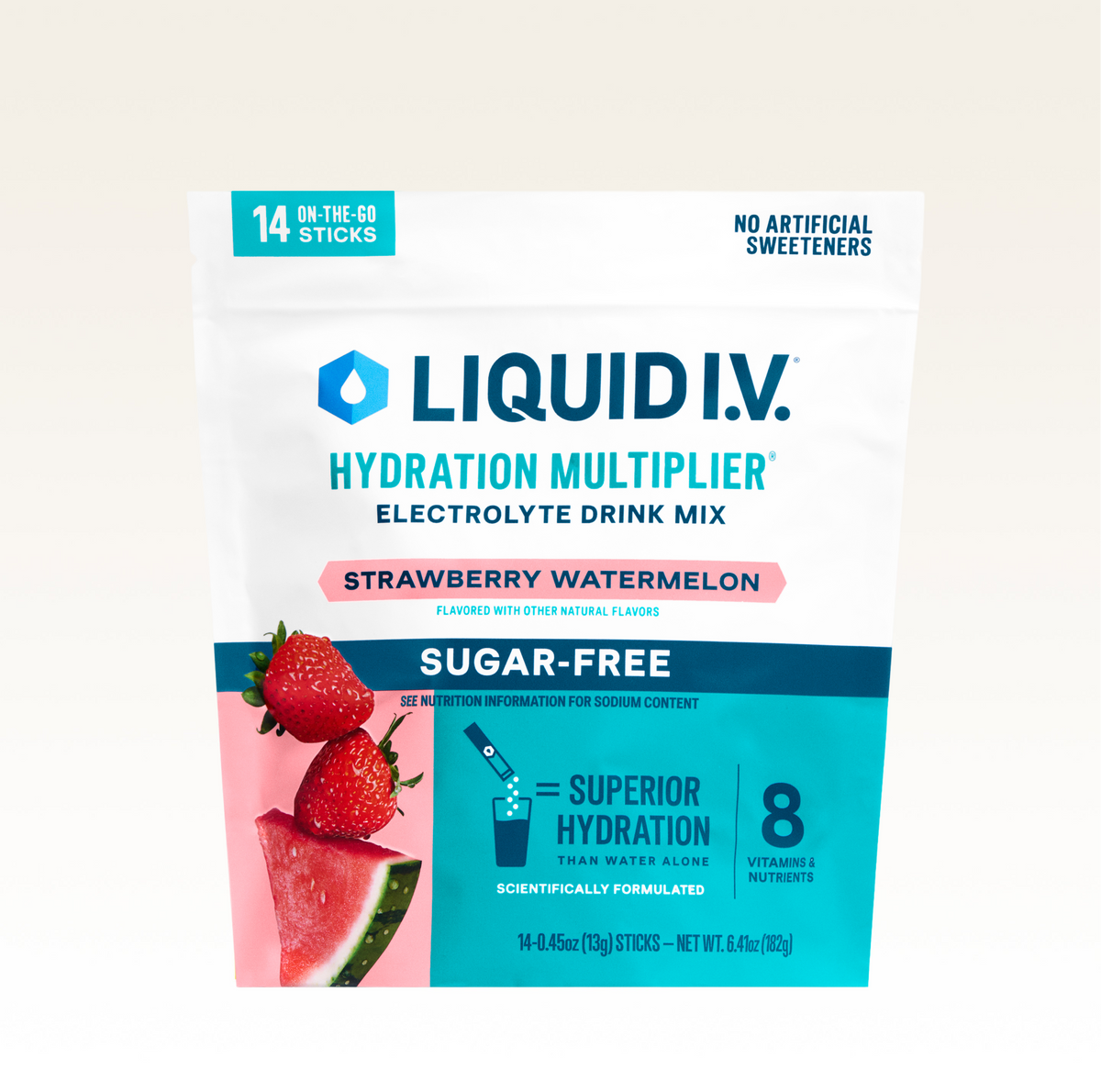 Strawberry Watermelon Hydration Multiplier® Sugar-Free Personal Hydration Moments