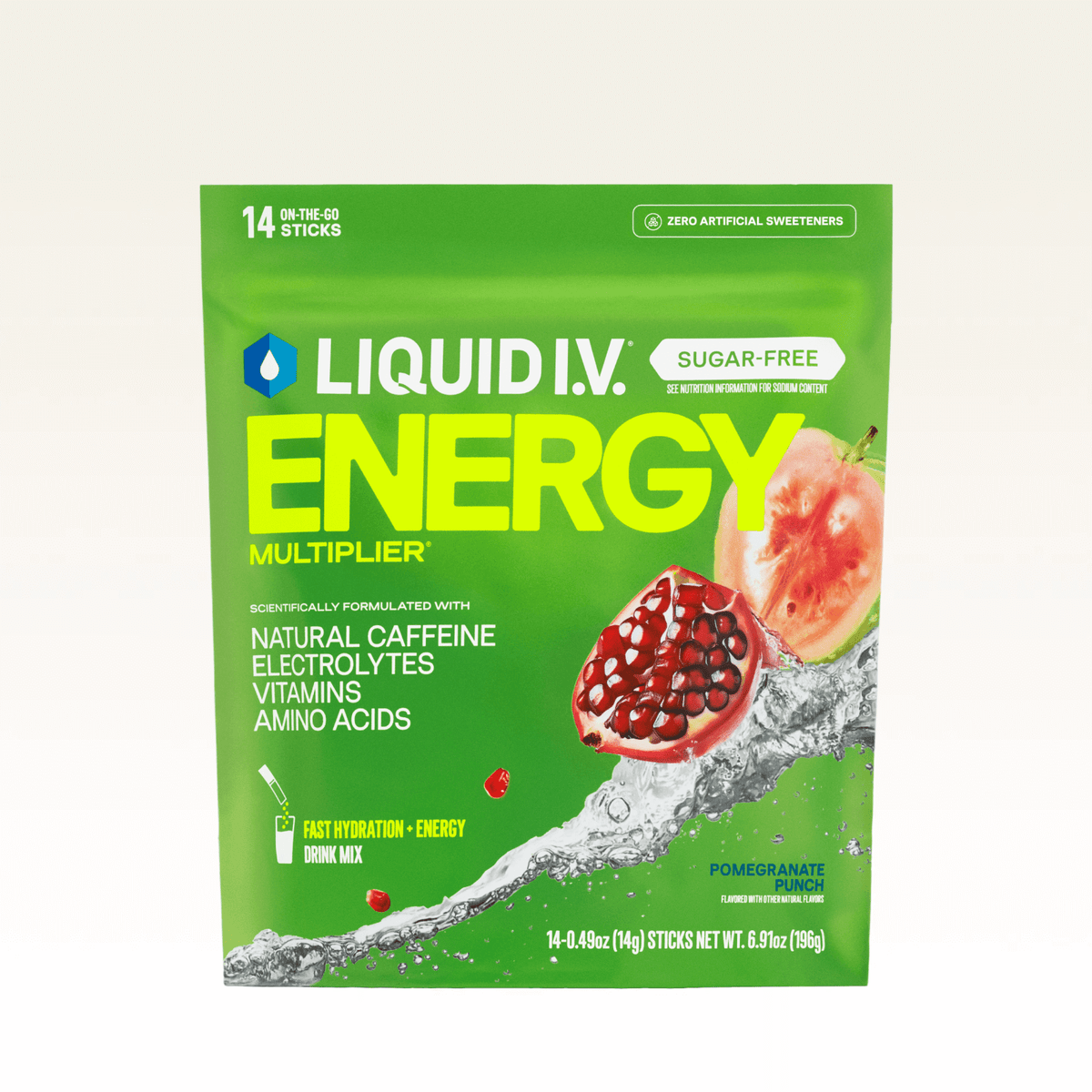 Pomegranate Punch Hydration Sugar-Free Energy Multiplier® A Personal Approach to Hydration