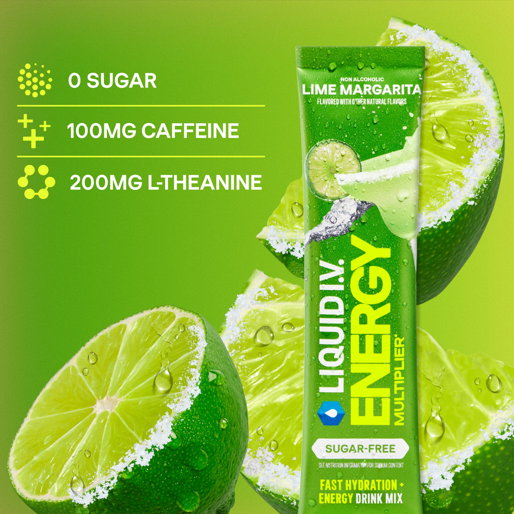Lime Margarita Sugar-Free Energy Multiplier® Hydration Choices for Your Everyday Lineup