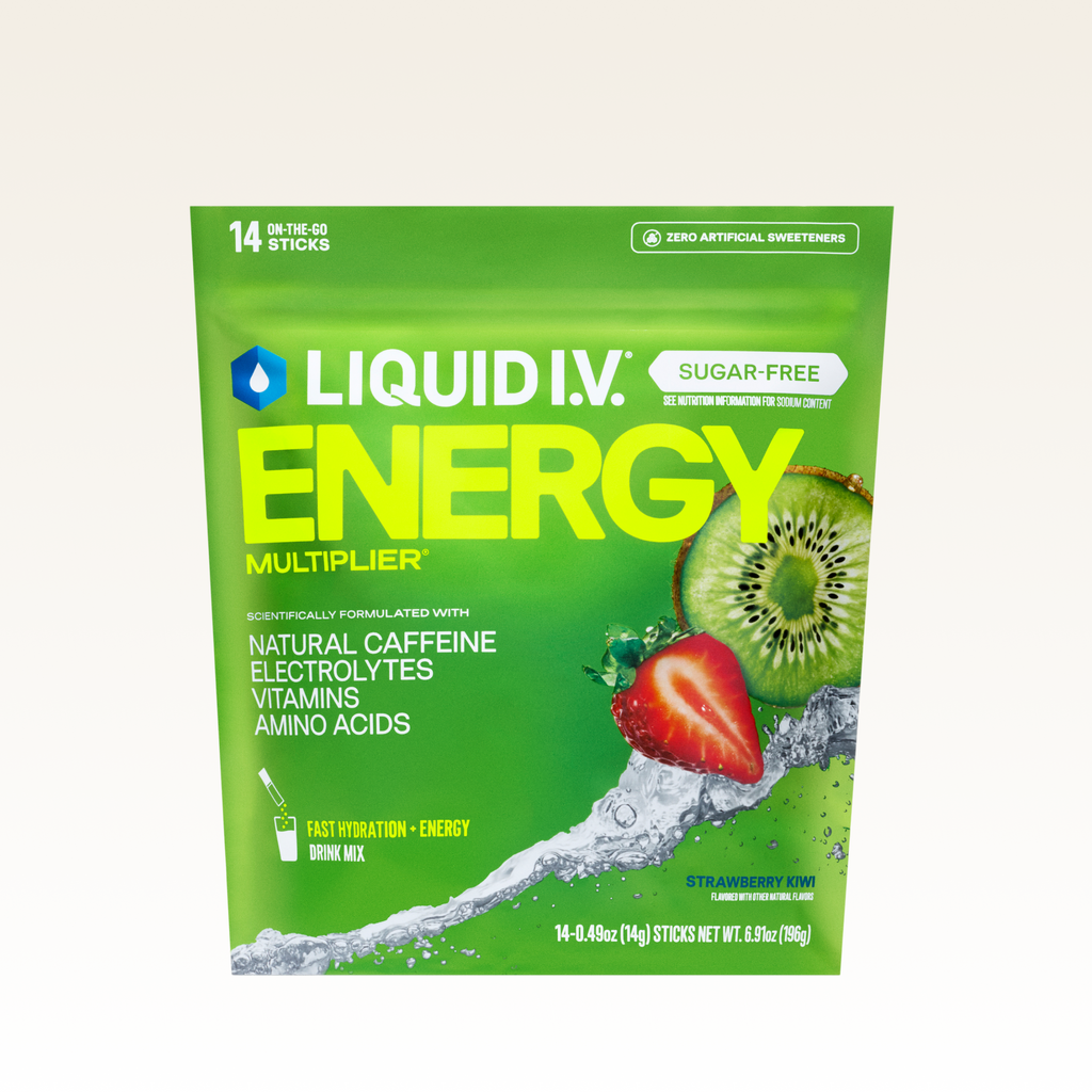 Strawberry Kiwi Hydration Sugar-Free Energy Multiplier® Electrolyte Choices for Your Morning